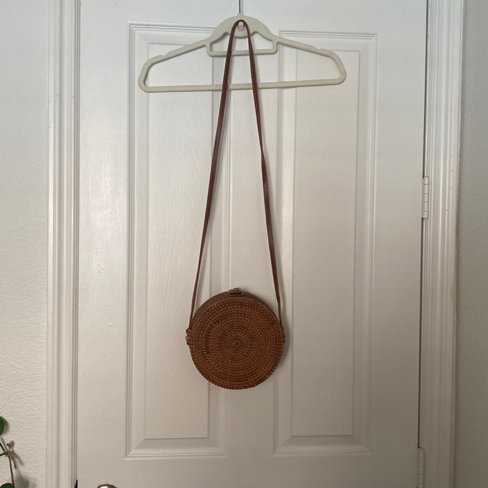 Circle Basket Bag